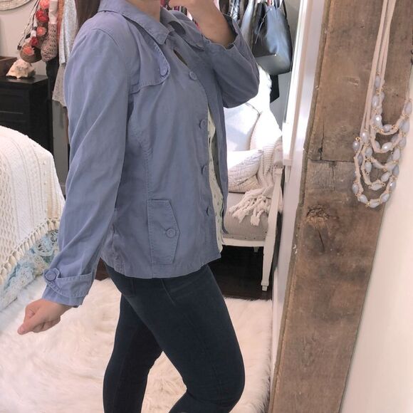 J Jill size medium lavender jacket - Picture 1 of 5